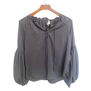 Lovestitch Bohemian Grey Blouse - Size M